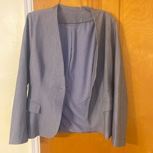 Gray blazer